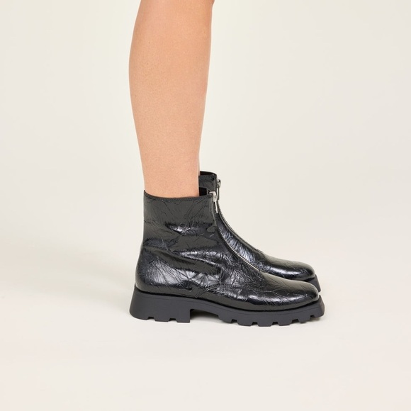 NWB Katy Perry Daarling Combat Boot in Black, Size 11M - Picture 1 of 16